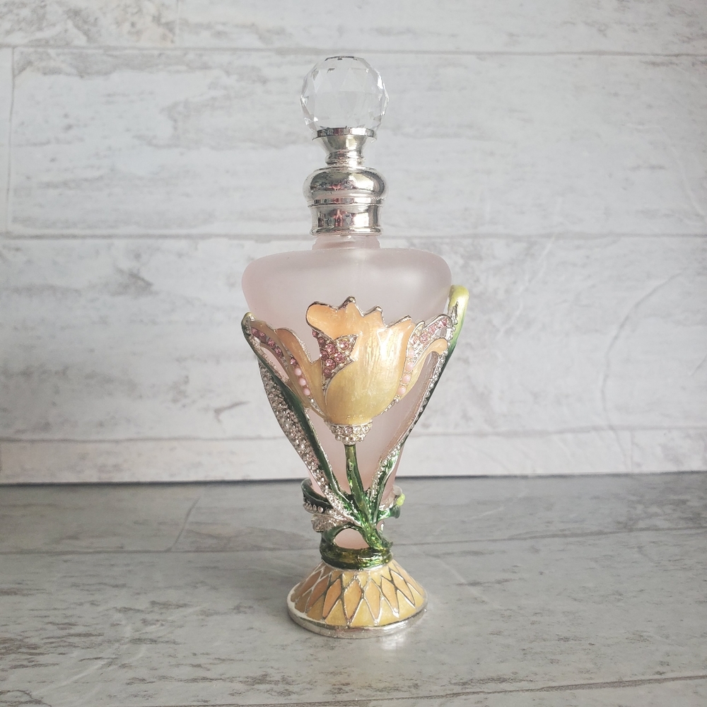 Floral Perfume Bottle
